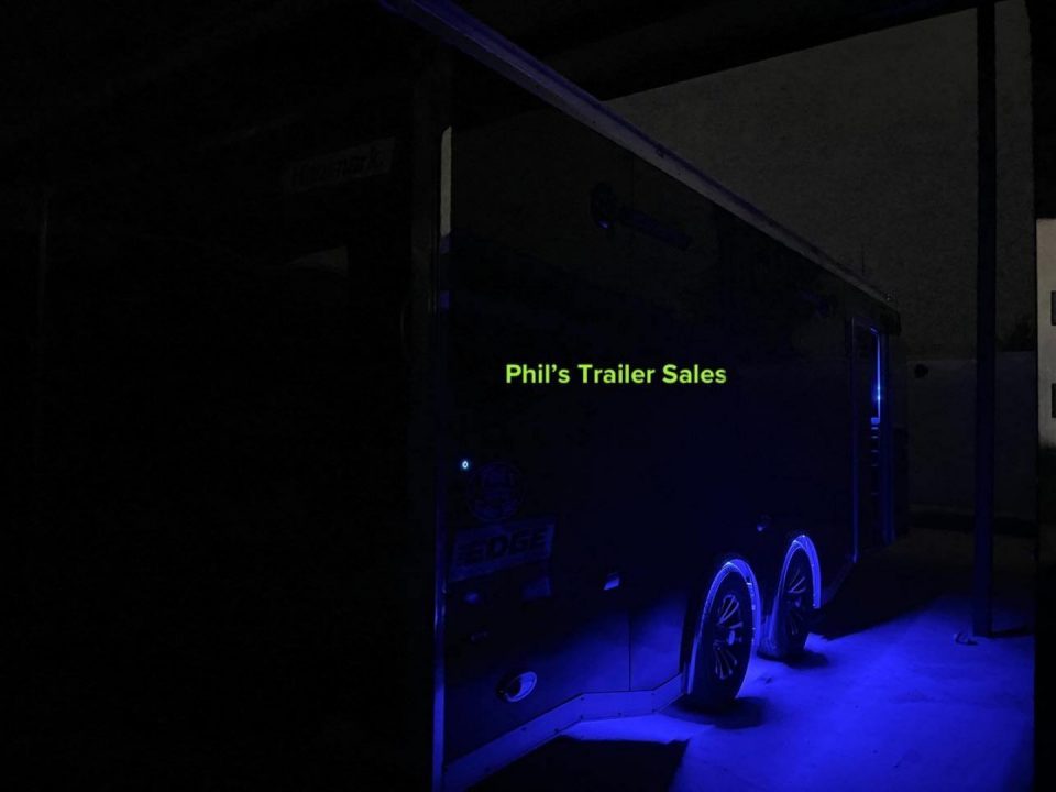 New Haulmark NEW 8.5X28 EDGE PRO ENCLOSED CAR RACE TRAILER HAULER ELECTRIC AWNING Car / Racing Trailer