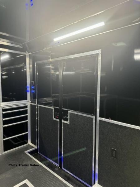 New Haulmark NEW 8.5X28 EDGE PRO ENCLOSED CAR RACE TRAILER HAULER ELECTRIC AWNING Car / Racing Trailer