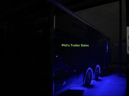 New Haulmark NEW 8.5X28 EDGE PRO ENCLOSED CAR RACE TRAILER HAULER ELECTRIC AWNING Car / Racing Trailer