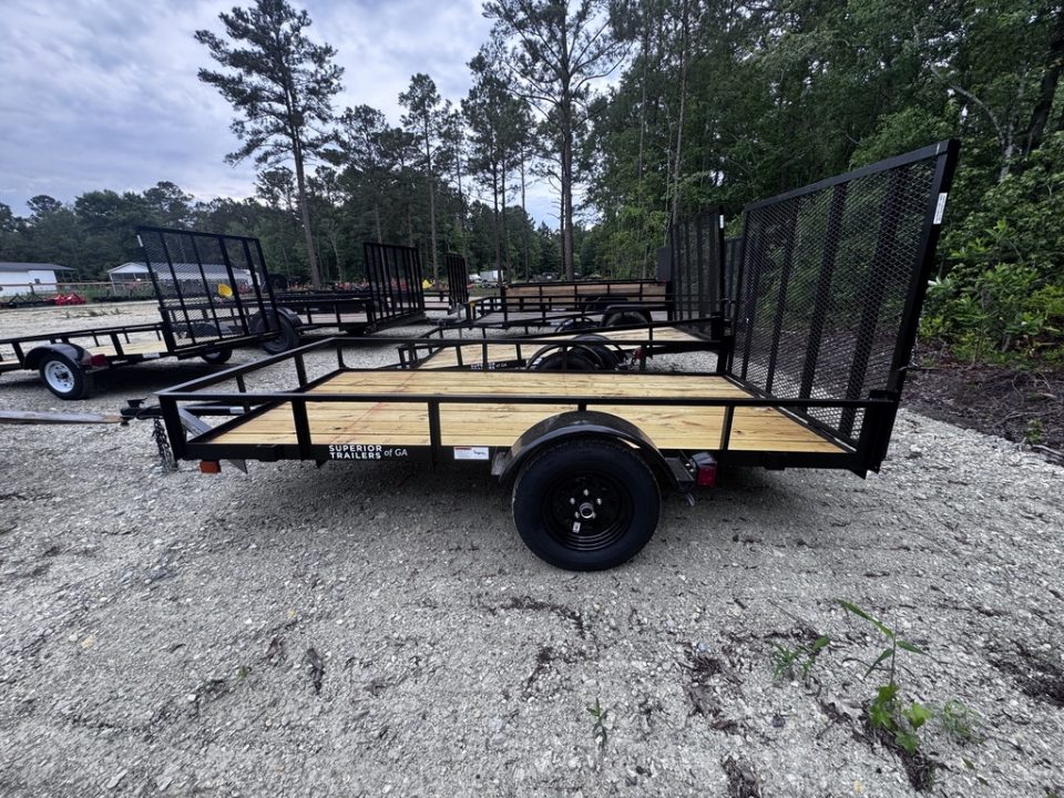 New 2026 Superior Manufacturing 5X10 SA L-IRON STANDARD Utility Trailer