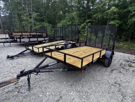 New 2026 Superior Manufacturing 5X10 SA L-IRON STANDARD Utility Trailer