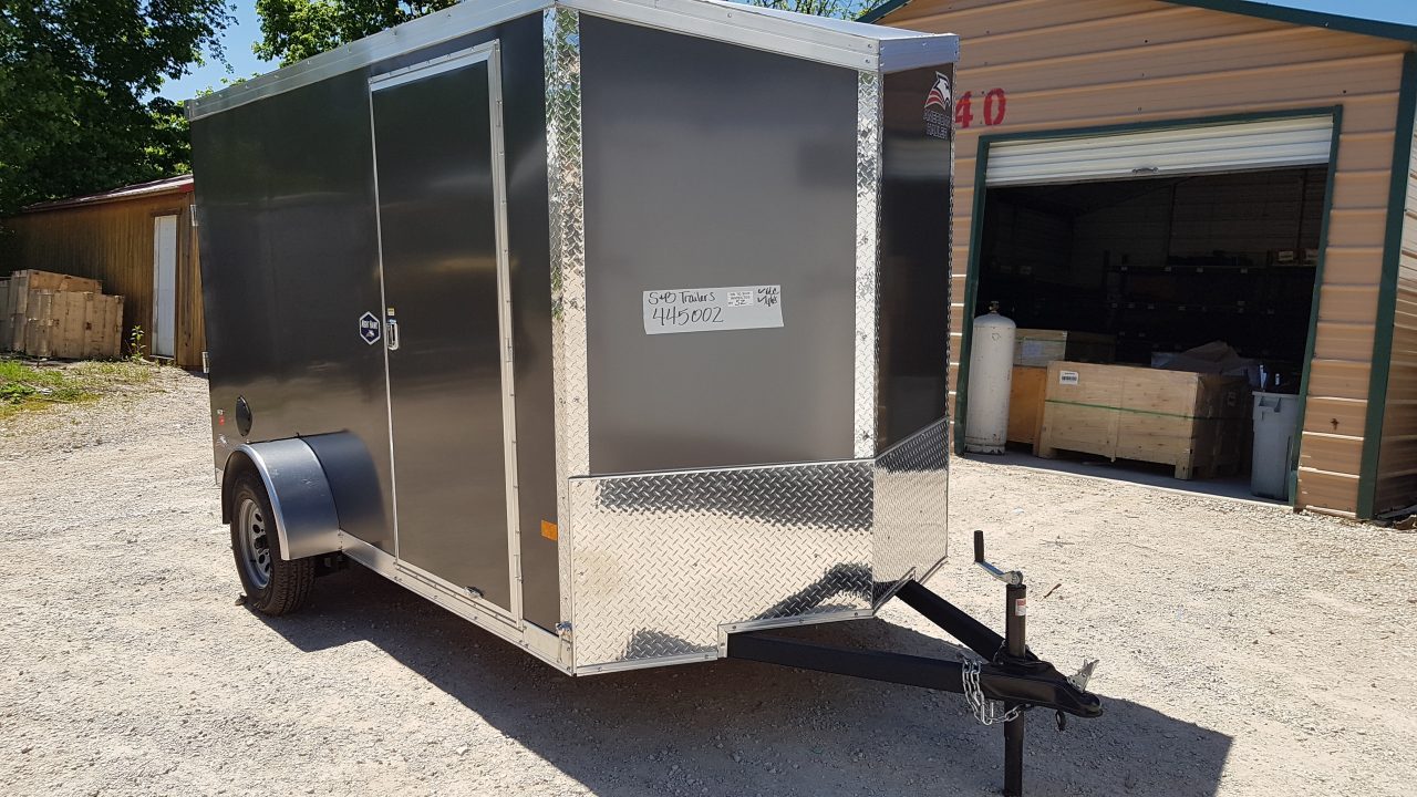 New 2026 AMERICAN HAULER 6x12 Nighthawk 3K Cargo / Enclosed Trailer