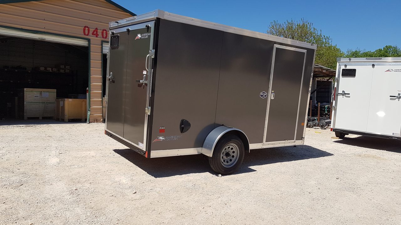 New 2026 AMERICAN HAULER 6x12 Nighthawk 3K Cargo / Enclosed Trailer
