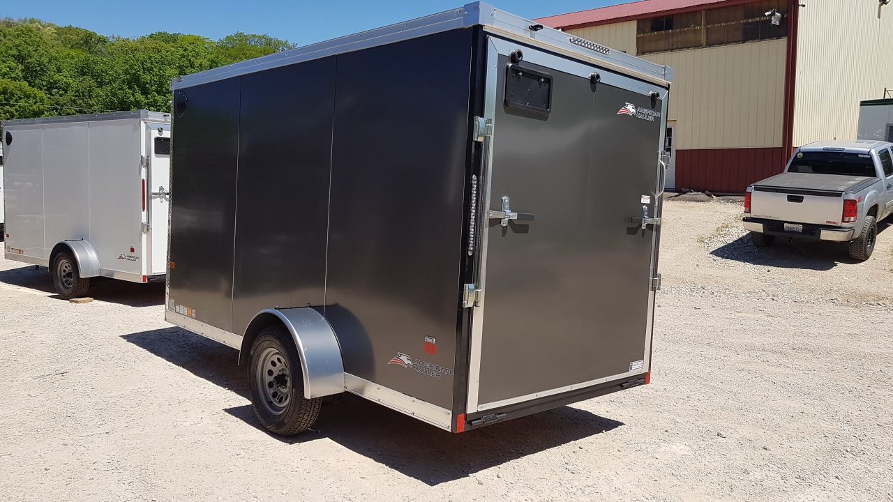 New 2026 AMERICAN HAULER 6x12 Nighthawk 3K Cargo / Enclosed Trailer