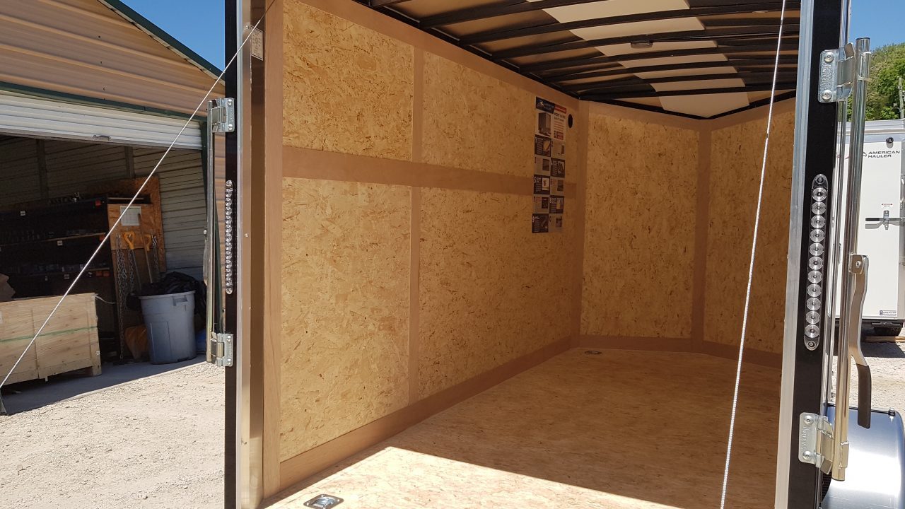 New 2026 AMERICAN HAULER 6x12 Nighthawk 3K Cargo / Enclosed Trailer