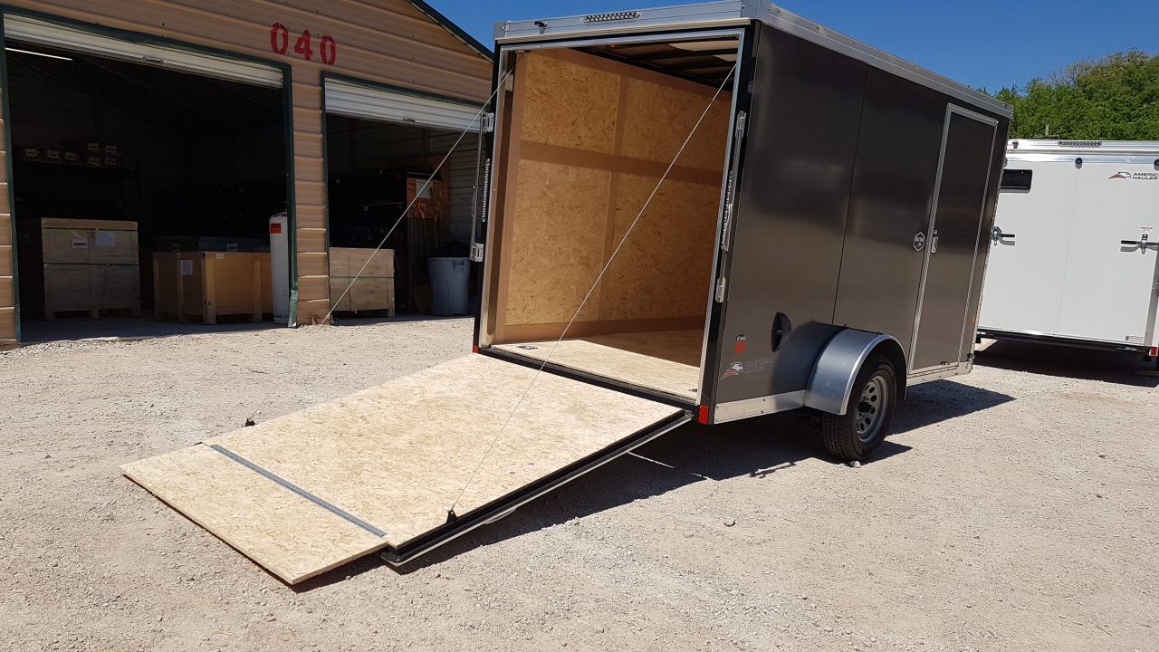 New 2026 AMERICAN HAULER 6x12 Nighthawk 3K Cargo / Enclosed Trailer