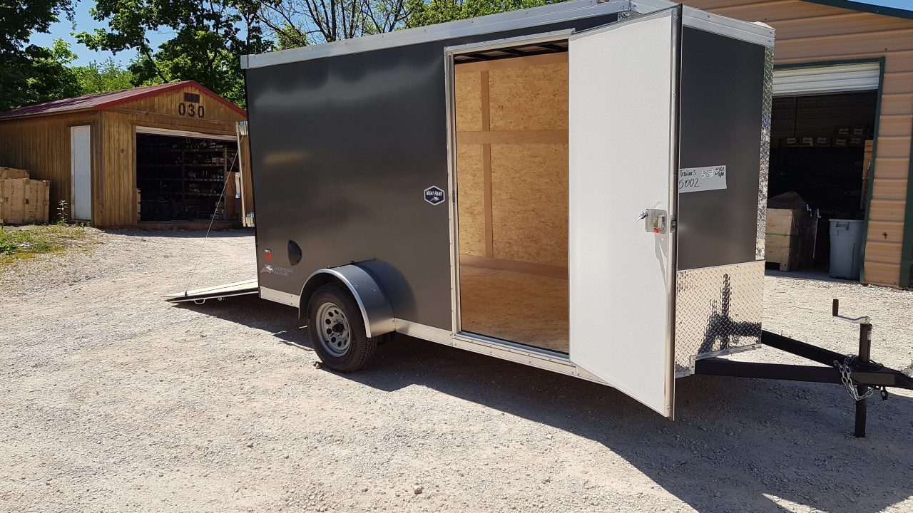New 2026 AMERICAN HAULER 6x12 Nighthawk 3K Cargo / Enclosed Trailer