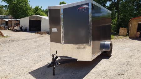 New 2026 AMERICAN HAULER 6x12 Nighthawk 3K Cargo / Enclosed Trailer