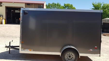 New 2026 AMERICAN HAULER 6x12 Nighthawk 3K Cargo / Enclosed Trailer