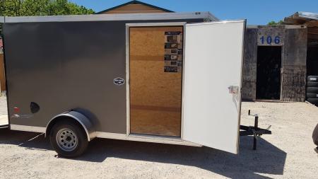 New 2026 AMERICAN HAULER 6x12 Nighthawk 3K Cargo / Enclosed Trailer