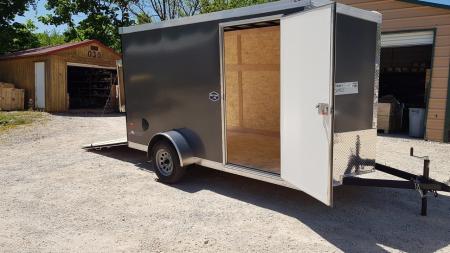 New 2026 AMERICAN HAULER 6x12 Nighthawk 3K Cargo / Enclosed Trailer