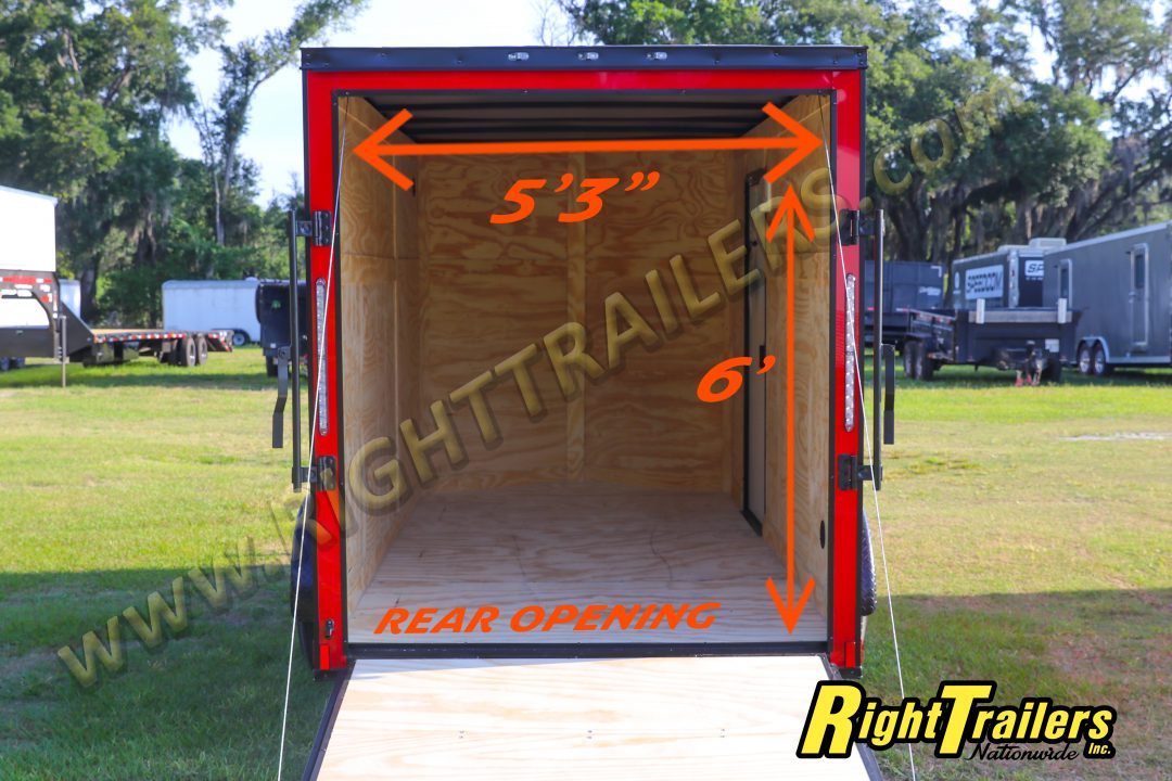 New 2026 6X12 Anvil CARGO TRAILER