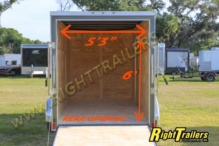 New 2026 6X12 Anvil CARGO TRAILER