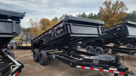 New 2026 Load Trail 83X14 2FT WALL 7G STEEL14K Dump Trailer
