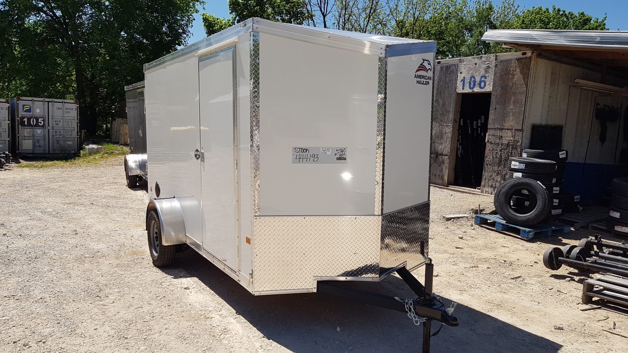 New 2026 AMERICAN HAULER 6x12 Nighthawk 3K Cargo / Enclosed Trailer