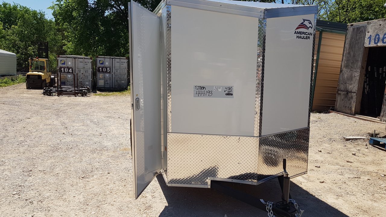 New 2026 AMERICAN HAULER 6x12 Nighthawk 3K Cargo / Enclosed Trailer