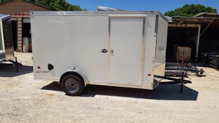 New 2026 AMERICAN HAULER 6x12 Nighthawk 3K Cargo / Enclosed Trailer