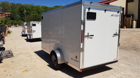 New 2026 AMERICAN HAULER 6x12 Nighthawk 3K Cargo / Enclosed Trailer