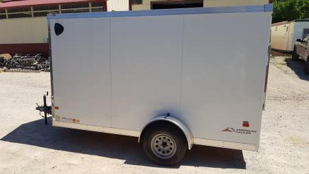 New 2026 AMERICAN HAULER 6x12 Nighthawk 3K Cargo / Enclosed Trailer
