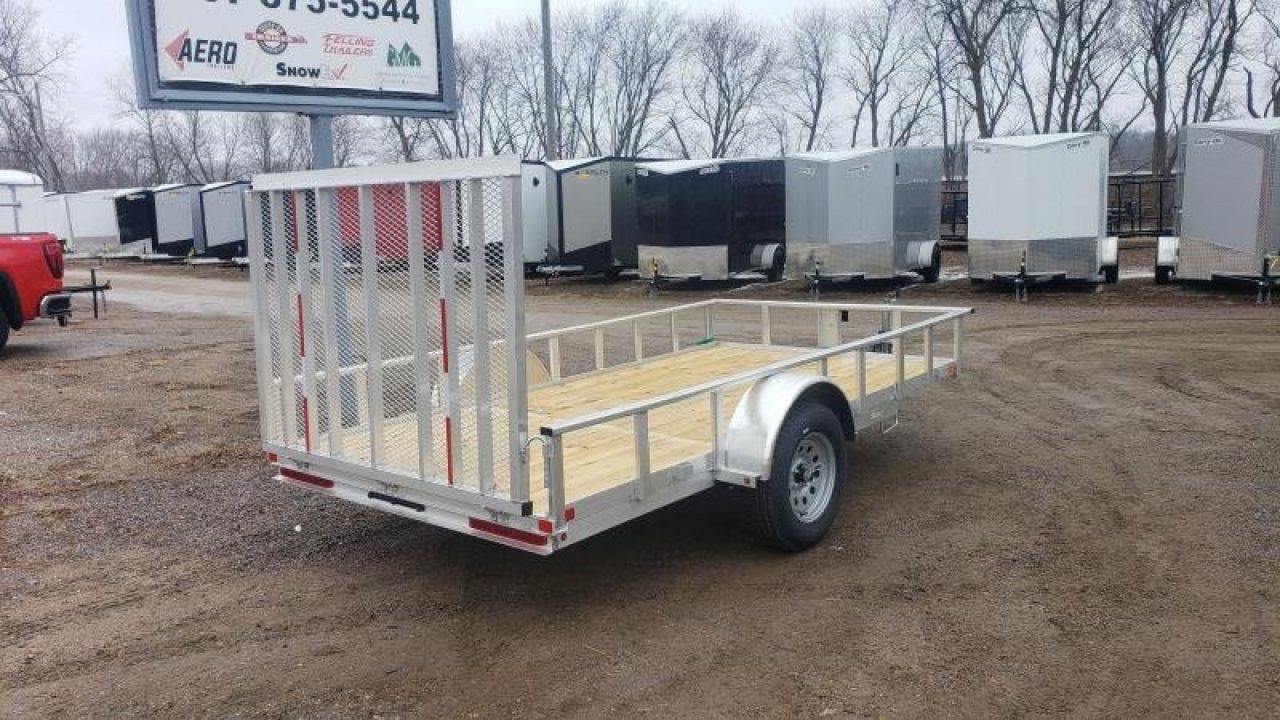 New 2026 6X12 Aluminum Utility Trailer