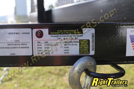 New 2026 5X8 Triple Crown Utility Trailer
