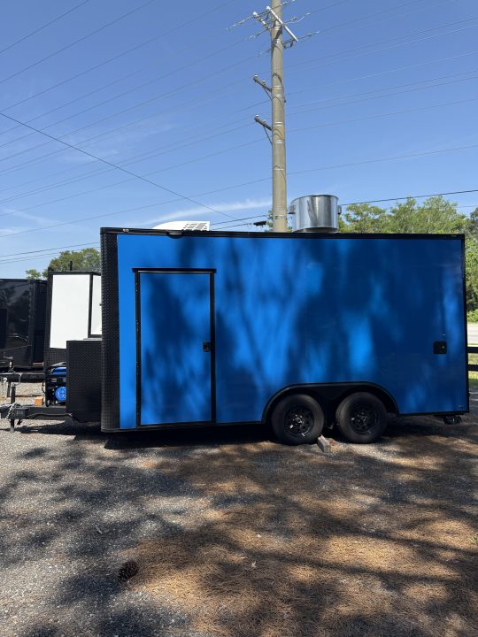 New 2026 Steel Pines Cargo 8.5x16TA2 Concession