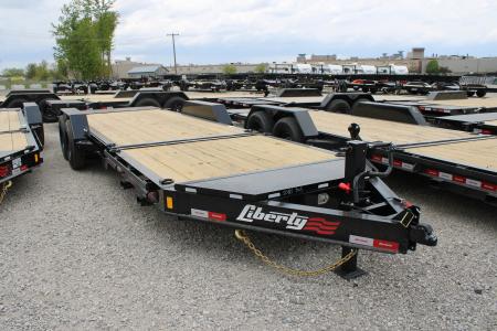 New 2026 Liberty 22' 17K GVWR STOCK ID 53367 Tilt Trailer