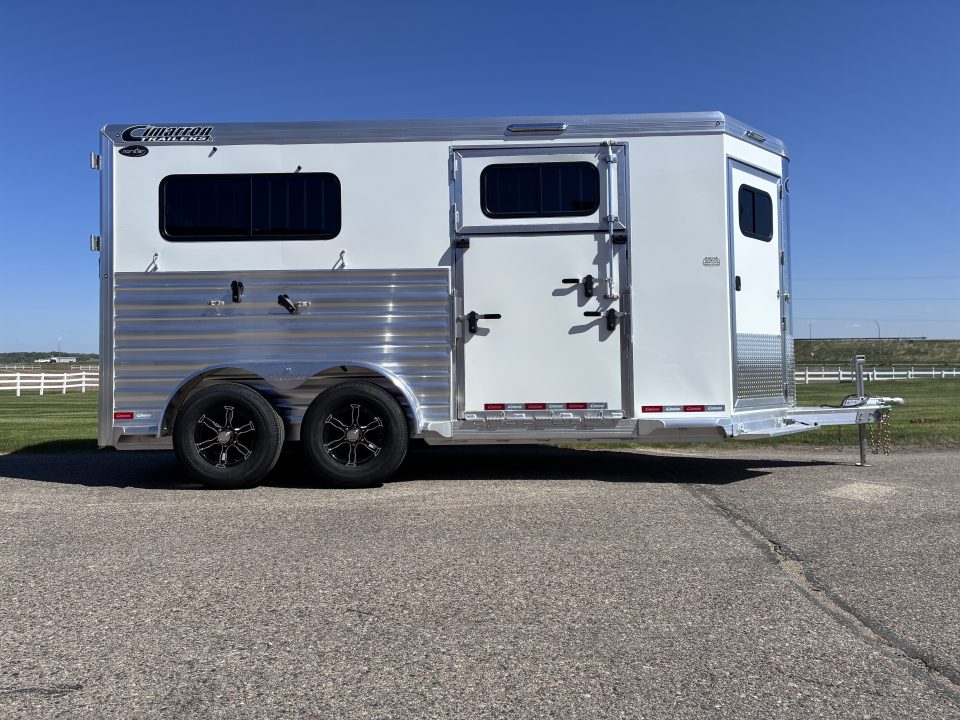 New 2026 Cimarron Trailers 2H Straight Load BP Horse Trailer