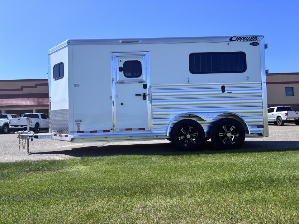 New 2026 Cimarron Trailers 2H Straight Load BP Horse Trailer