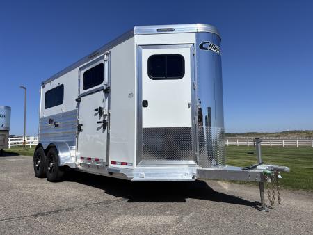New 2026 Cimarron Trailers 2H Straight Load BP Horse Trailer