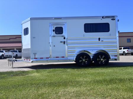 New 2026 Cimarron Trailers 2H Straight Load BP Horse Trailer