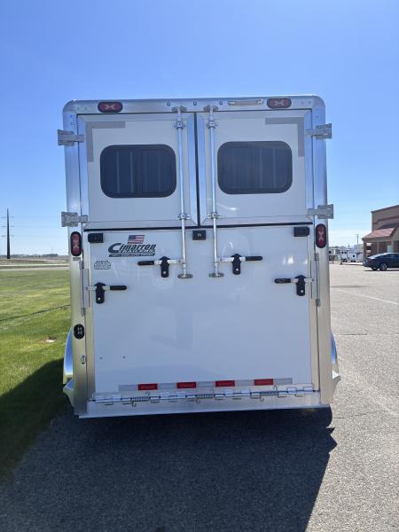 New 2026 Cimarron Trailers 2H Straight Load BP Horse Trailer