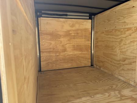 New 2026 Quality Cargo 7X14TA CHARCOAL W/ BLK Cargo / Enclosed Trailer