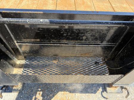 Used 2021 CornPro 102"X25' 24K Gooseneck Flatbed Trailer