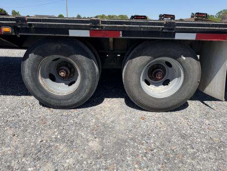 Used 2021 CornPro 102"X25' 24K Gooseneck Flatbed Trailer