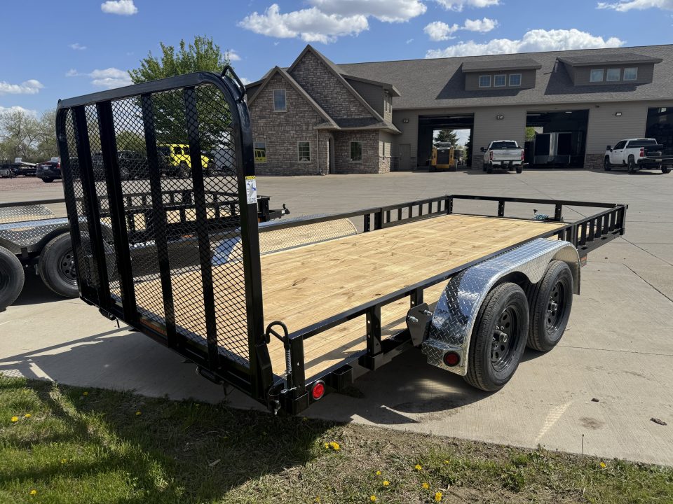 New 2026 PJ Trailers UL162 7k Utility Trailer