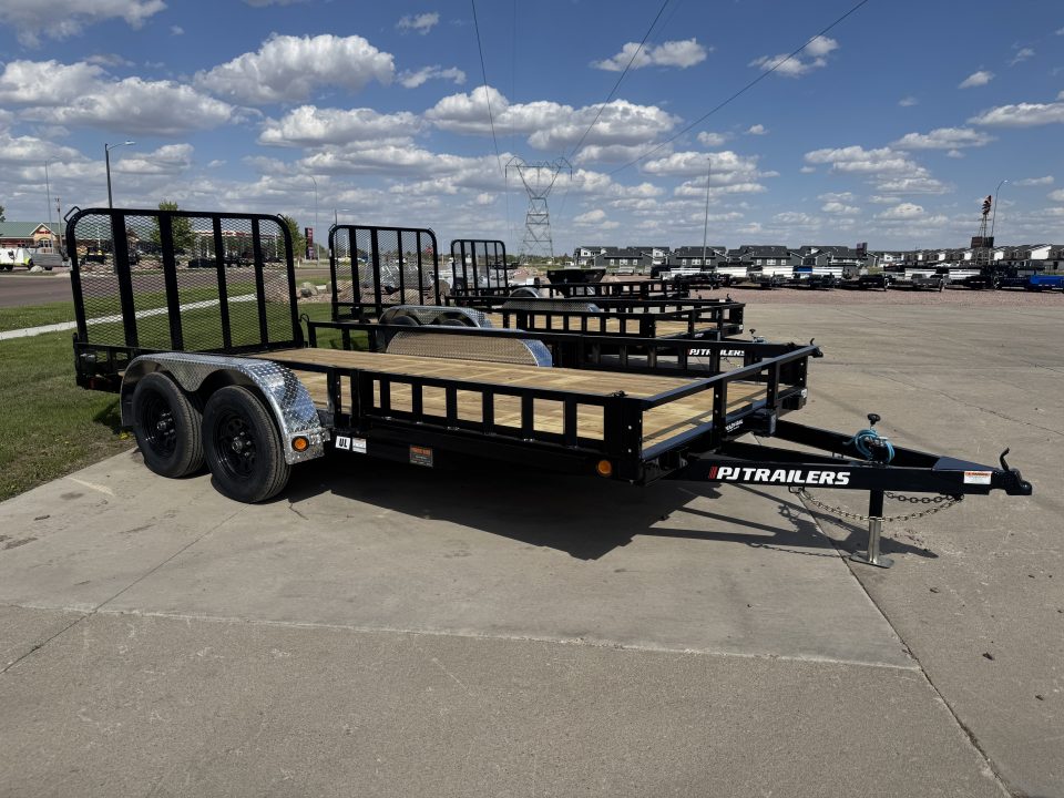 New 2026 PJ Trailers UL162 7k Utility Trailer