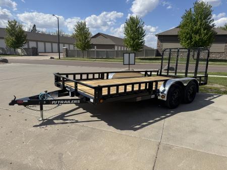 New 2026 PJ Trailers UL162 7k Utility Trailer
