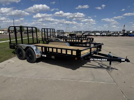 New 2026 PJ Trailers UL162 7k Utility Trailer