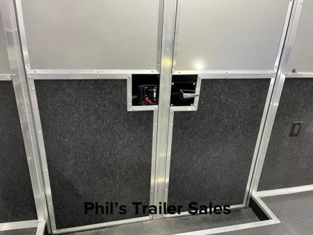 New Haulmark NEW 85X34 EDGE ENCLOSED CAR RACE TRAILER ELECTRIC AWNINGS AIRLINES TRAILER CARGO TRAILERS CAR HAULER Car / Racing Trailer DELIVERY OUT OF UTAH!