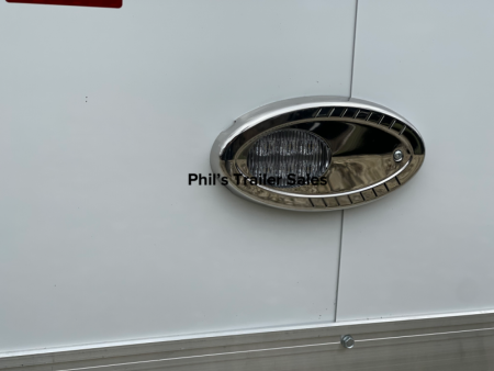 New Haulmark NEW 85X34 EDGE ENCLOSED CAR RACE TRAILER ELECTRIC AWNINGS AIRLINES TRAILER CARGO TRAILERS CAR HAULER Car / Racing Trailer DELIVERY OUT OF UTAH!