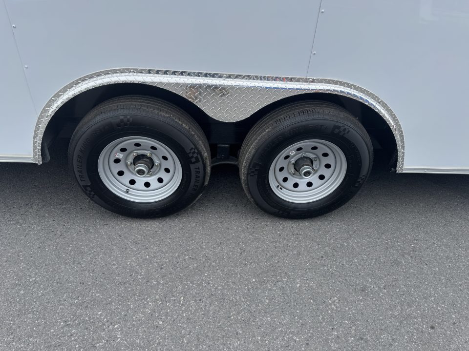 New 2026 Quality Cargo 8.5X22 TA3 Cargo / Enclosed Trailer *WHITE