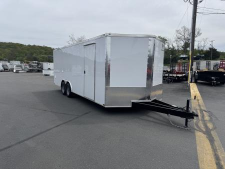 New 2026 Quality Cargo 8.5X22 TA3 Cargo / Enclosed Trailer *WHITE