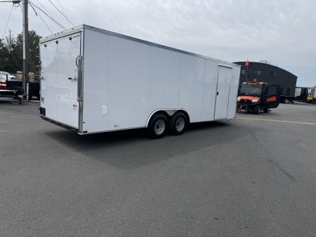 New 2026 Quality Cargo 8.5X22 TA3 Cargo / Enclosed Trailer *WHITE
