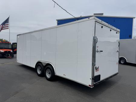 New 2026 Quality Cargo 8.5X22 TA3 Cargo / Enclosed Trailer *WHITE