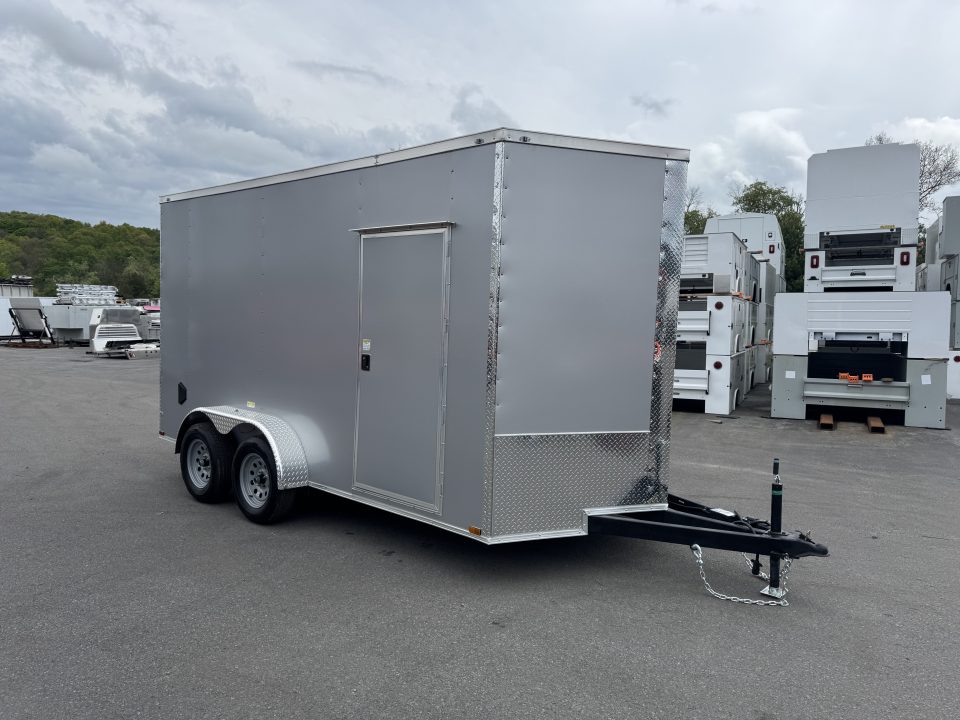 New 2026 Quality Cargo 7X14TA Cargo / Enclosed Trailer *SILVER