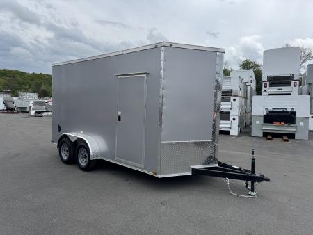 New 2026 Quality Cargo 7X14TA Cargo / Enclosed Trailer *SILVER