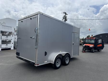 New 2026 Quality Cargo 7X14TA Cargo / Enclosed Trailer *SILVER