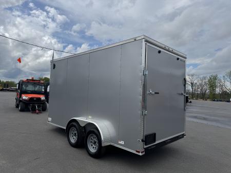 New 2026 Quality Cargo 7X14TA Cargo / Enclosed Trailer *SILVER