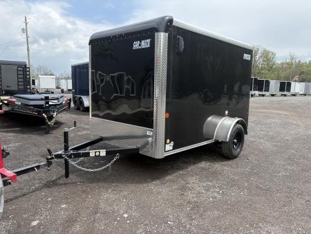 New 2026 CAR MATE TRAILERS 6x10 6' Interior Cargo / Enclosed Trailer with Ramp Door
